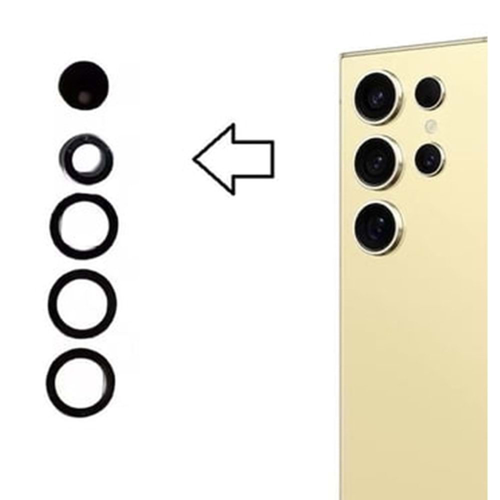 Samsung S24 Ultra Kamera Camı