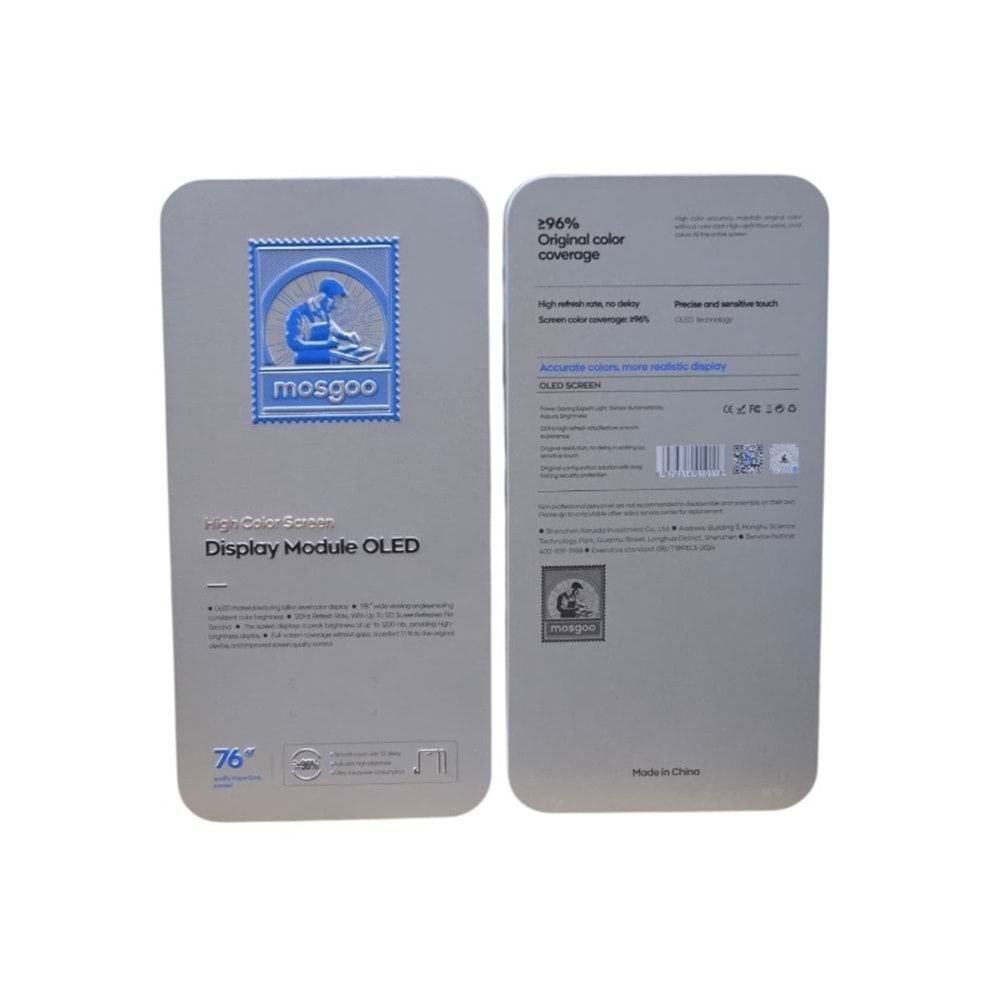 Mosgoo Samsung S23 Fe Lcd Ekran Kasalı Oled - Siyah