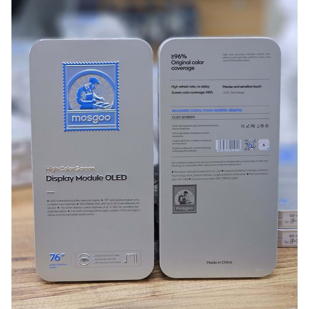 MOSGOO İphone 14 Pro Max Lcd Ekran Hard Oled 120Hz