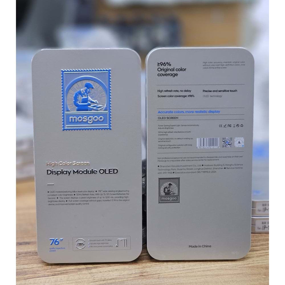 MOSGOO İphone 13 Pro Lcd Ekran Hard Oled 120Hz