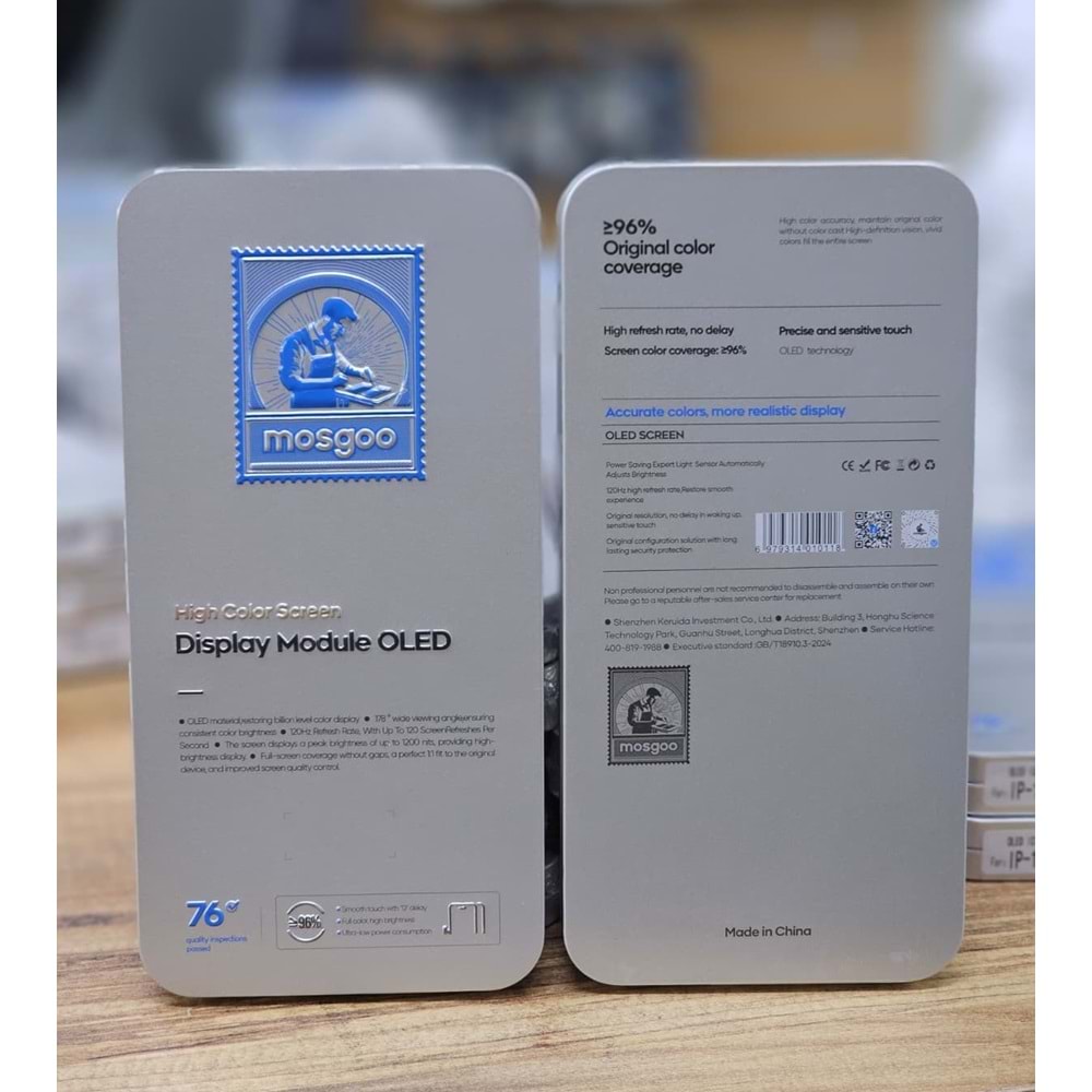 MOSGOO İphone 13 Lcd Ekran Hard Oled 120Hz