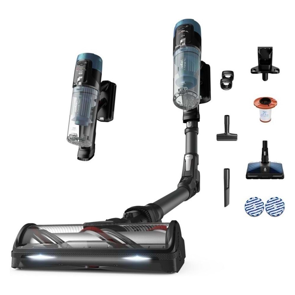 Tefal X-Force Flex 14.80 Aqua TY9BC1WO-4325 Islak & Kuru Şarjlı Dikey Süpürge