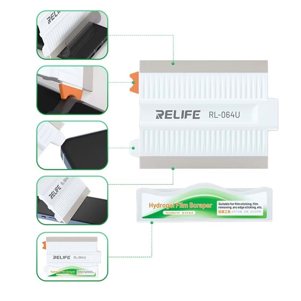 Relife RL-064U Nano Cam Çekme Spatulası