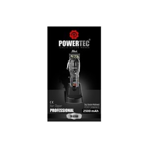 Powertec TR-8700 Saç Sakal Tıraş Makinesi (Black)