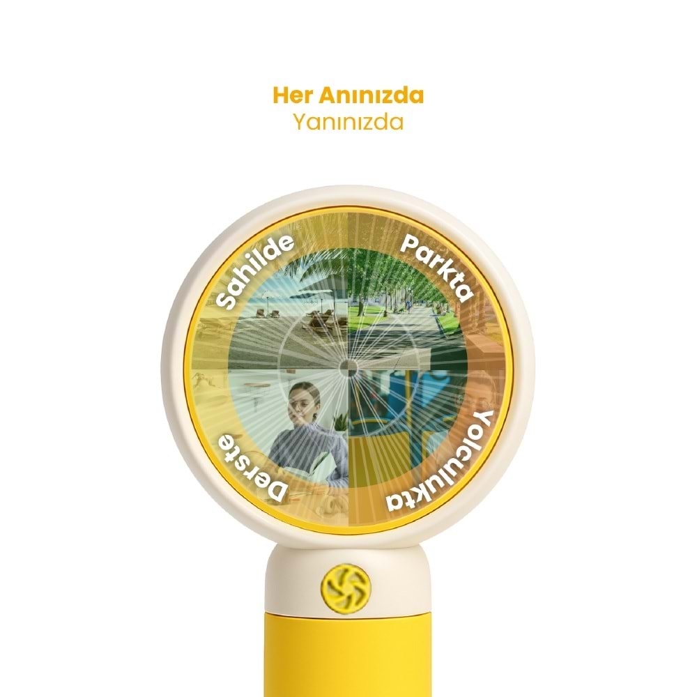 CRD MS-50 Mini Fan - Sarı