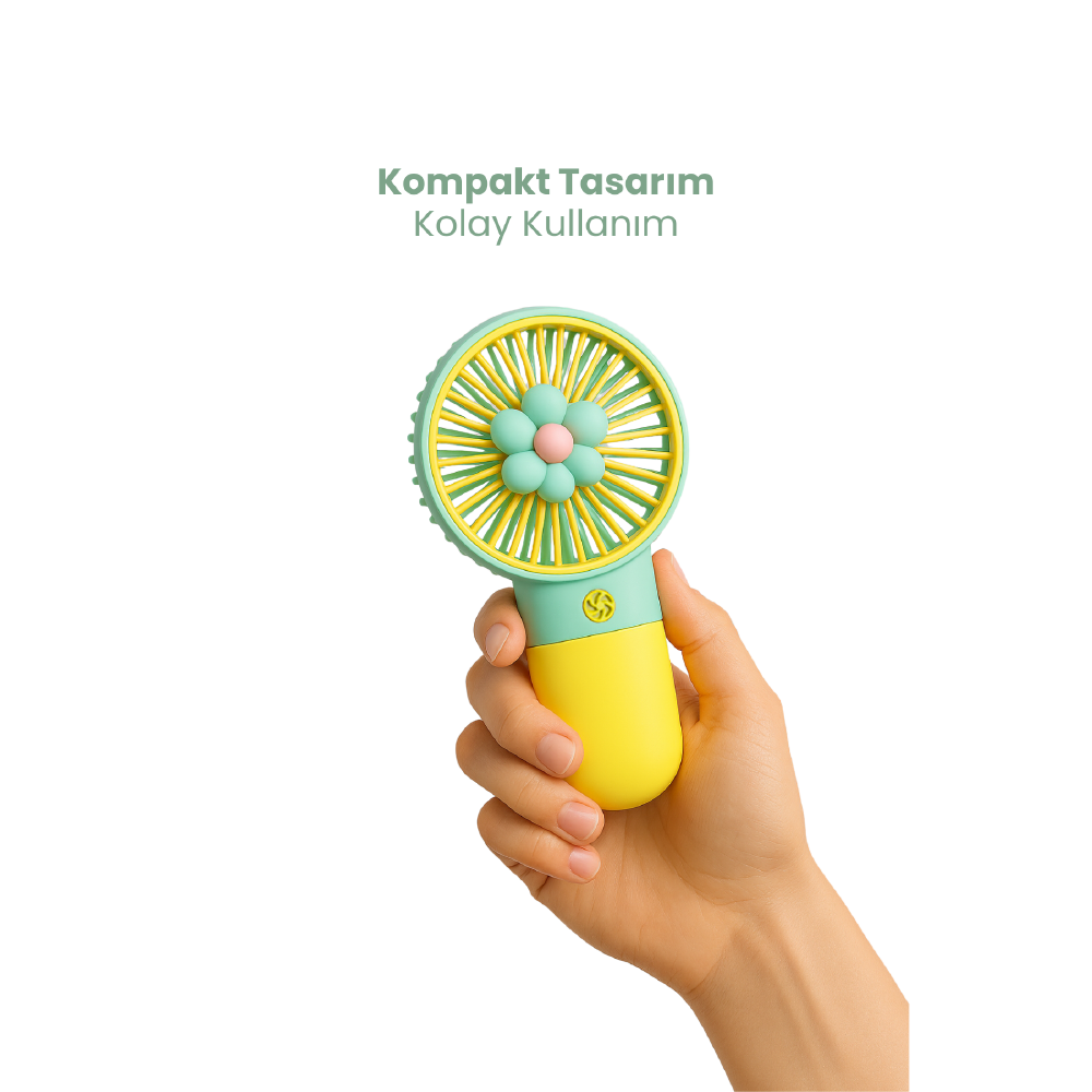 CRD MS-50 Mini Fan - Flower Mor