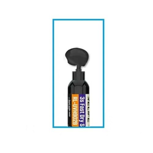 Relife Rl-Uvh902B 3s Hızlı Kuruyan Uv Flux Anakart / Bord Boyası 10cc - Siyah