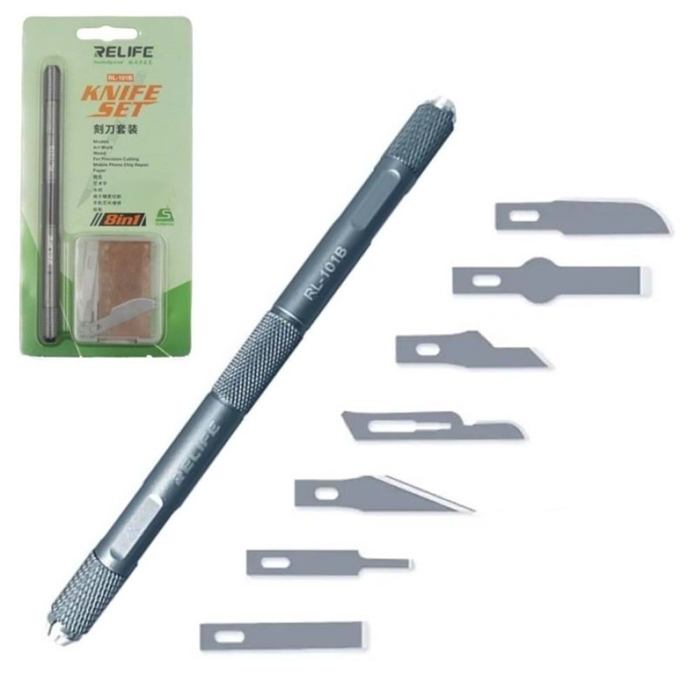Relife RL-101B Neşter Kesme Takımı 8in1