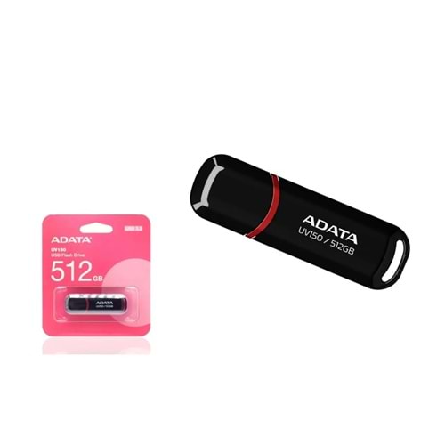 ADATA UV150-512GB USB Flash Bellek 512GB USB 3.2 Gen1 - Siyah
