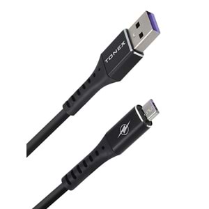 Tonex M-11 Micro 3.4A Usb To Micro Data Şarj Kablosu 20w