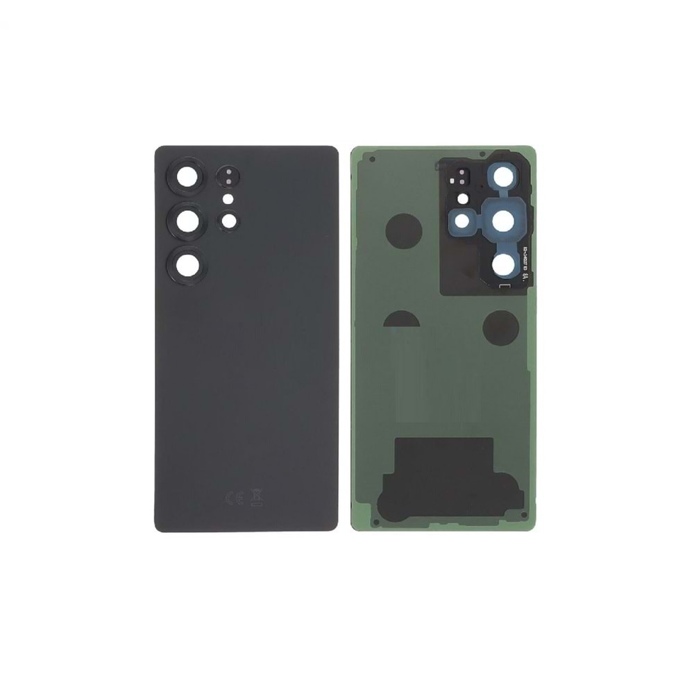 Samsung S25 Ultra Arka Kapak Kamera Camlı - Siyah