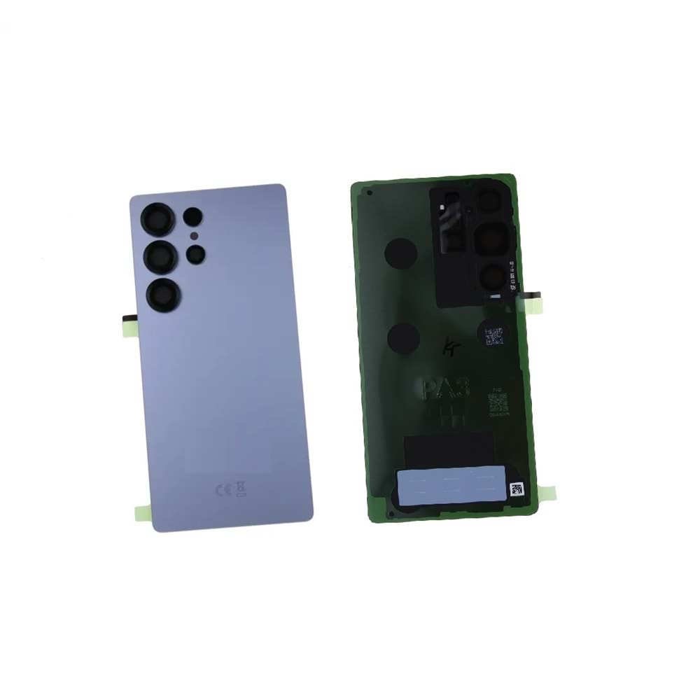 Samsung S25 Ultra Arka Kapak Kamera Camlı - Mavi