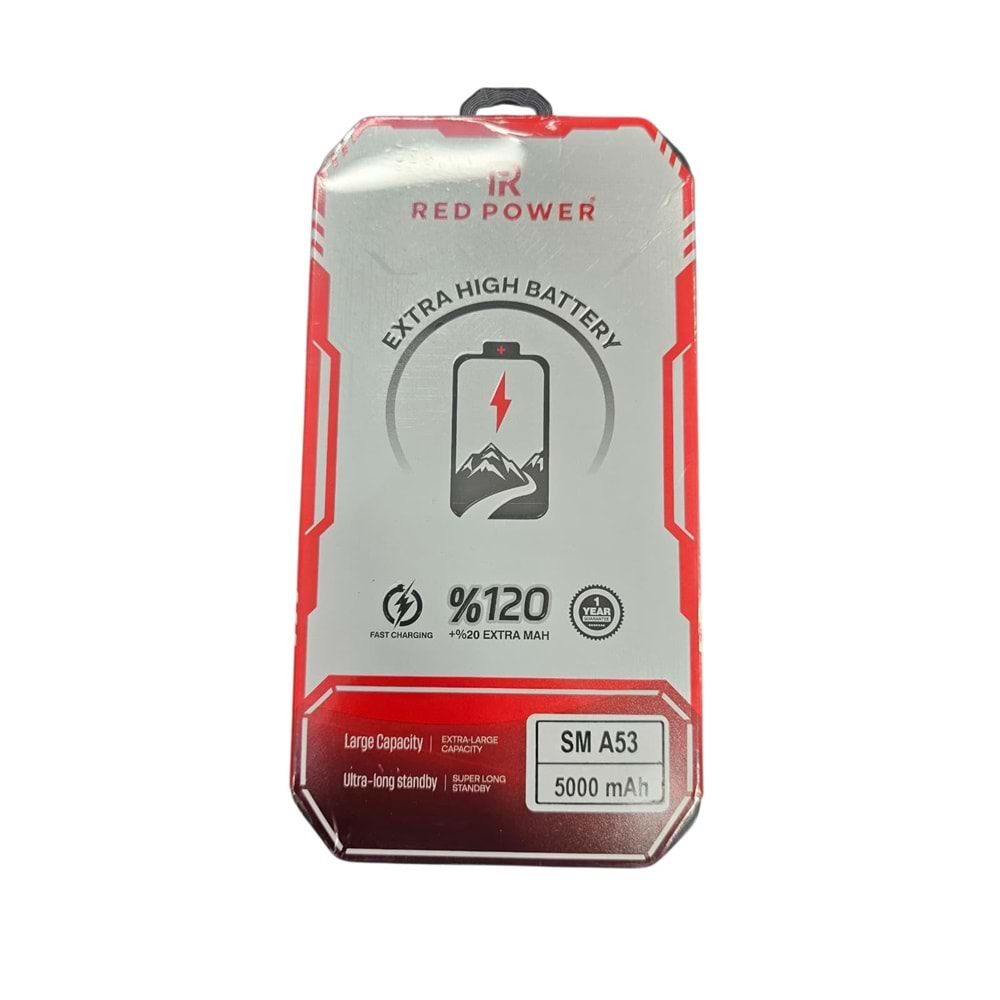 Red Power Samsung A33 - A53 Pil Batarya EB-BA336ABY