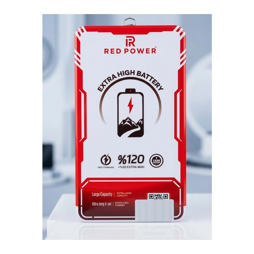 Red Power İphone 11 Pro Max Batarya Güçlendirilmiş 4900mAh