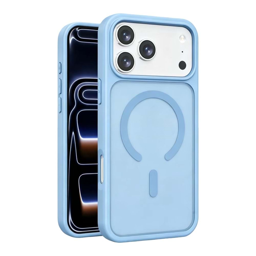 Joko Apple iPhone 17 Pro / 18 Pro Jota Magsafe Kapak - Mavi