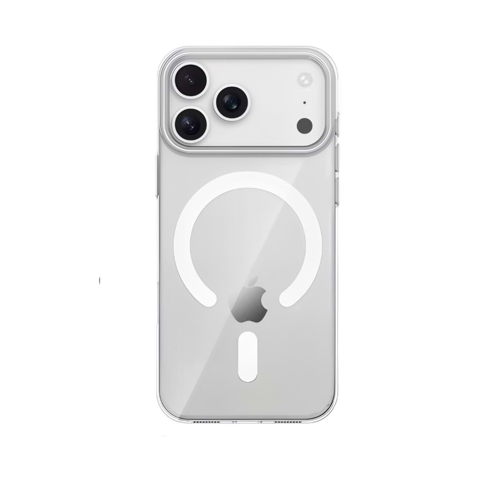 Joko Apple iPhone 17 Pro / 18 Pro PC Blank Magsafe Kapak - Şeffaf