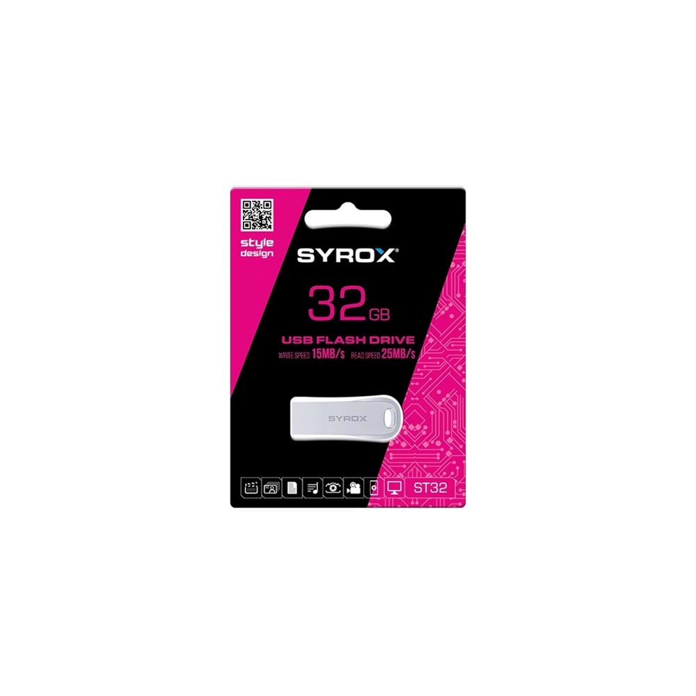 Syrox St32 Style 32 Gb Usb Flash Bellek