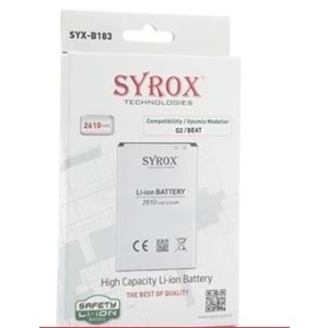 Syrox Lg G2 Beat / G2 Avea / Bl54Sg Batarya B183