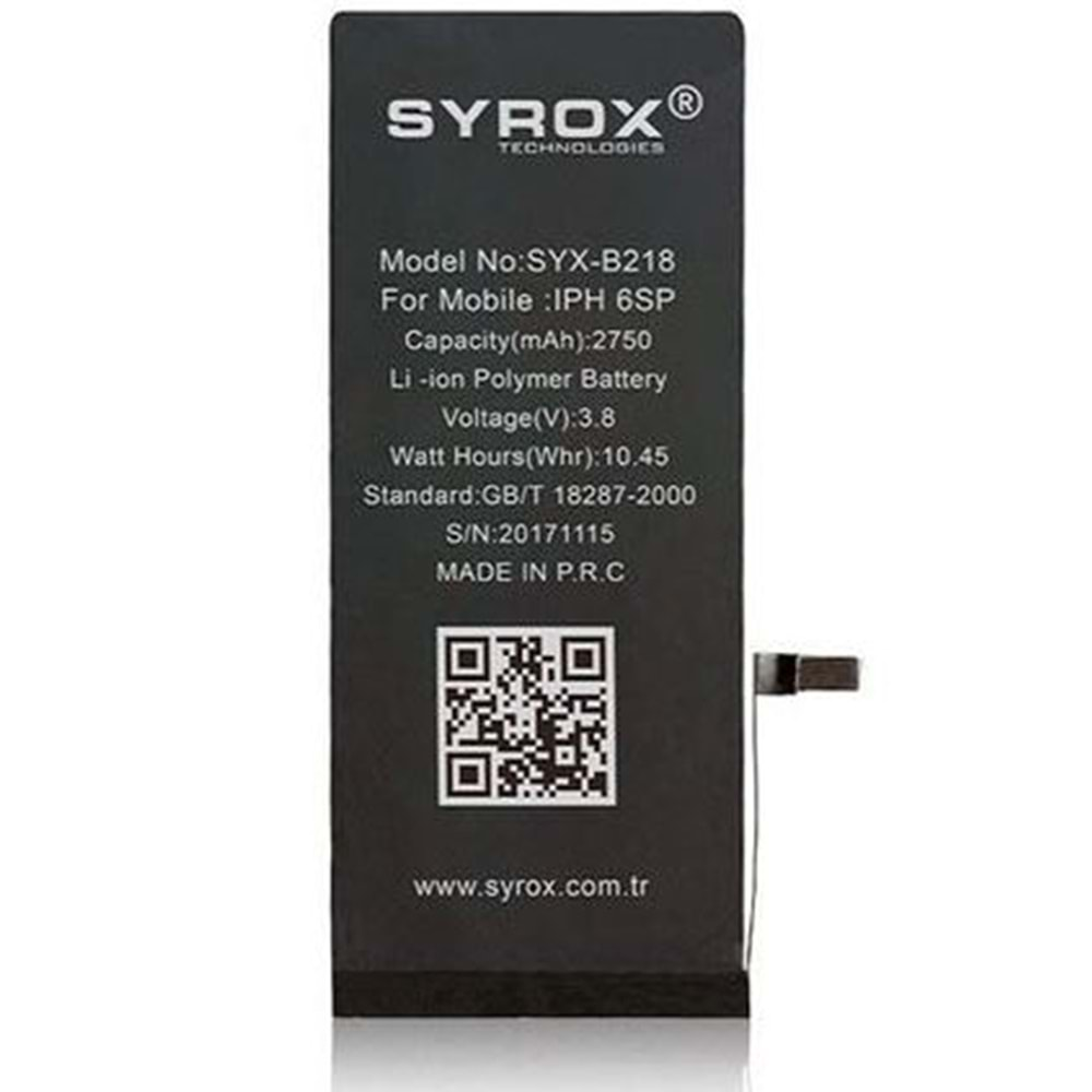 Syrox İphone 6S Plus Batarya B218