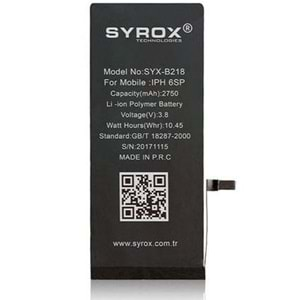 Syrox İphone 6S Plus Batarya B218