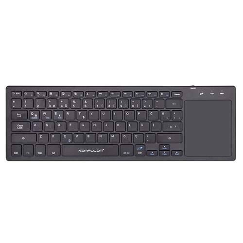 Konfulon V7 Bluetooth 5.0 Standlı Türkçe Q Klavye